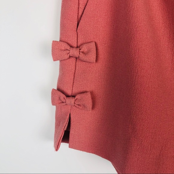 Topshop Bow Detail High Waisted Shorts A4 - Picture 2 of 6